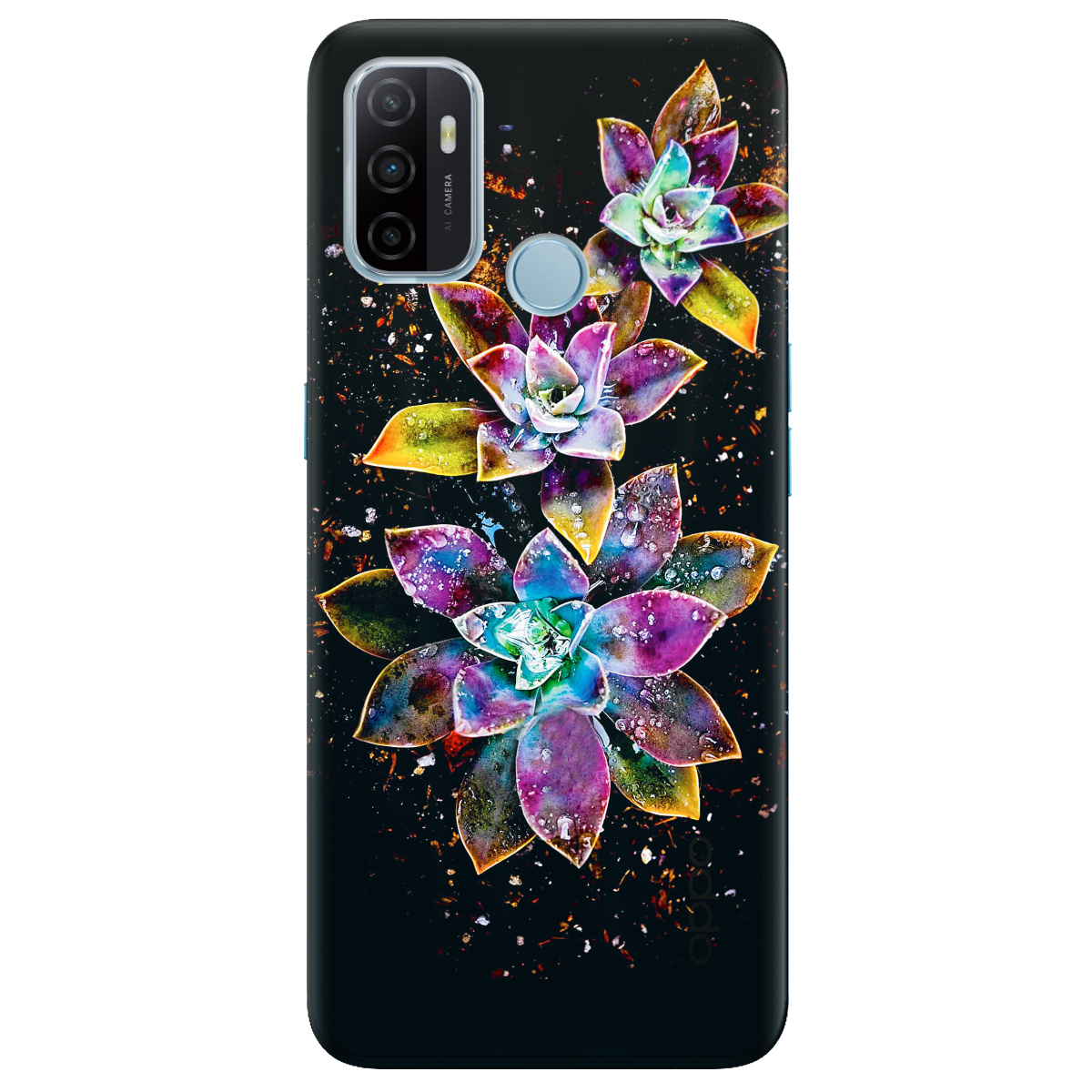 Чохол для Oppo A53/ A32/ A33 Magical flowers - фото 1 - Чохли для телефонів