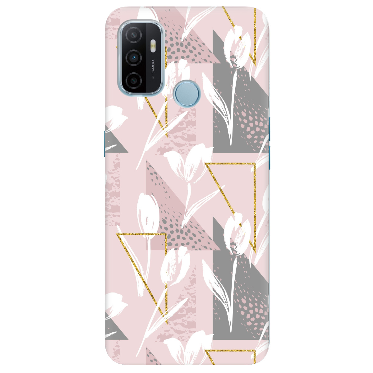 Чехол для Oppo A53/ A32/ A33 White tulips - фото 1 - Чехлы для телефонов