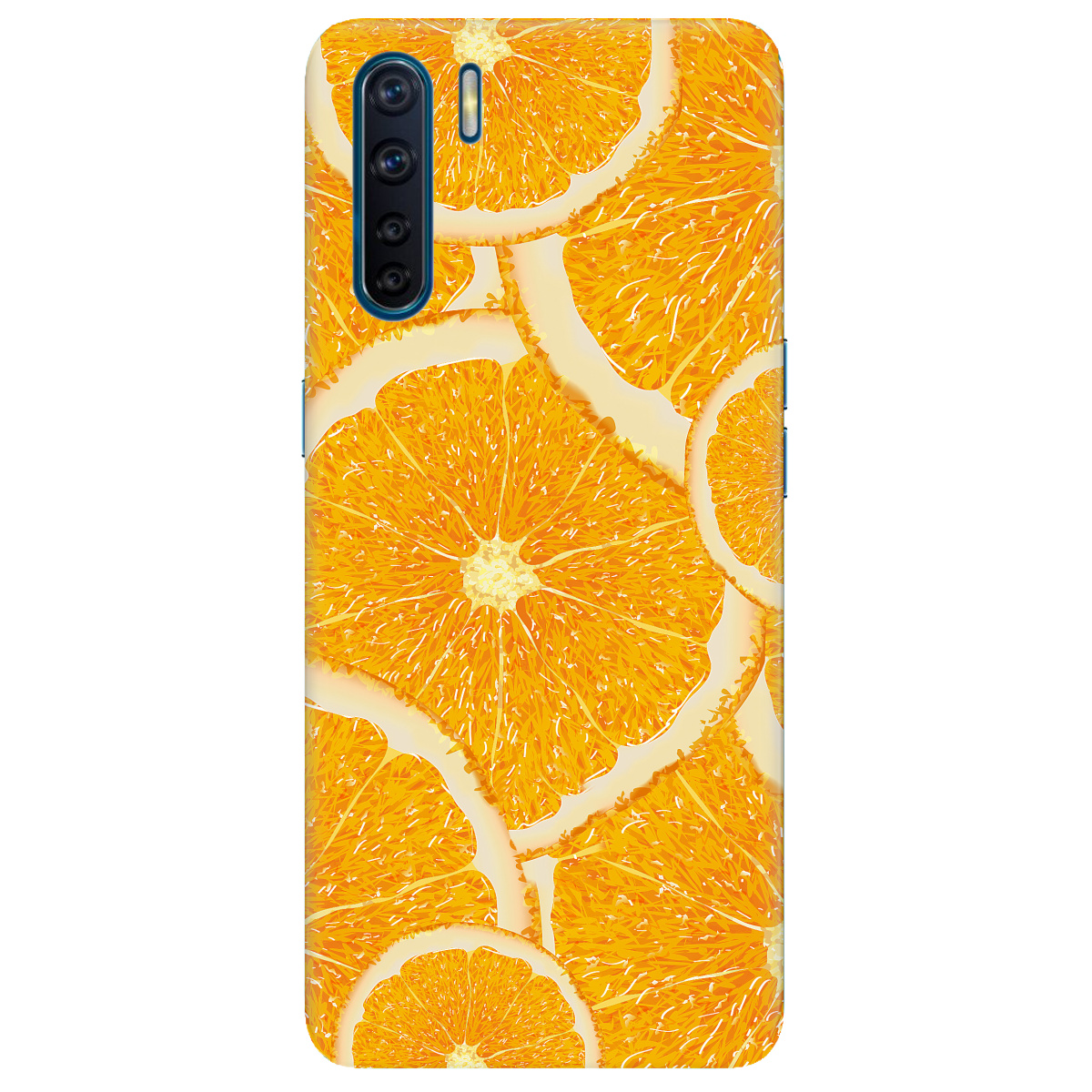 Чехол для Oppo A91 Orange - фото 1 Чехол для Oppo A91 Orange - фото 1 - Чехлы для телефонов