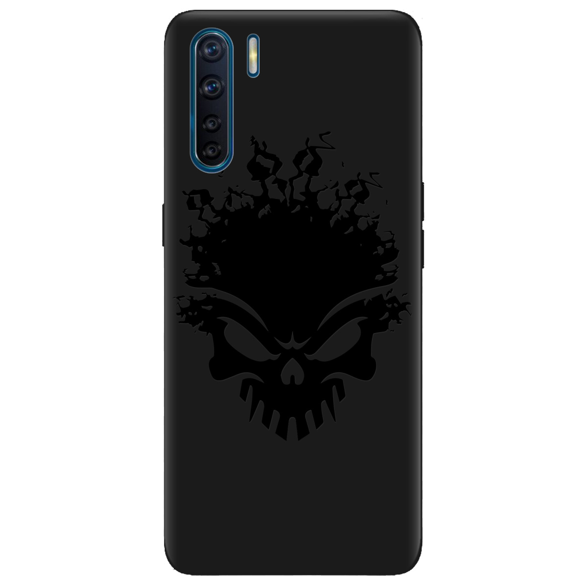 Чохол для Oppo A91 чорний матовий soft touch Ugolek - фото 1 Чохол для Oppo A91 чорний матовий soft touch Ugolek - фото 1 - Чохли для телефонів