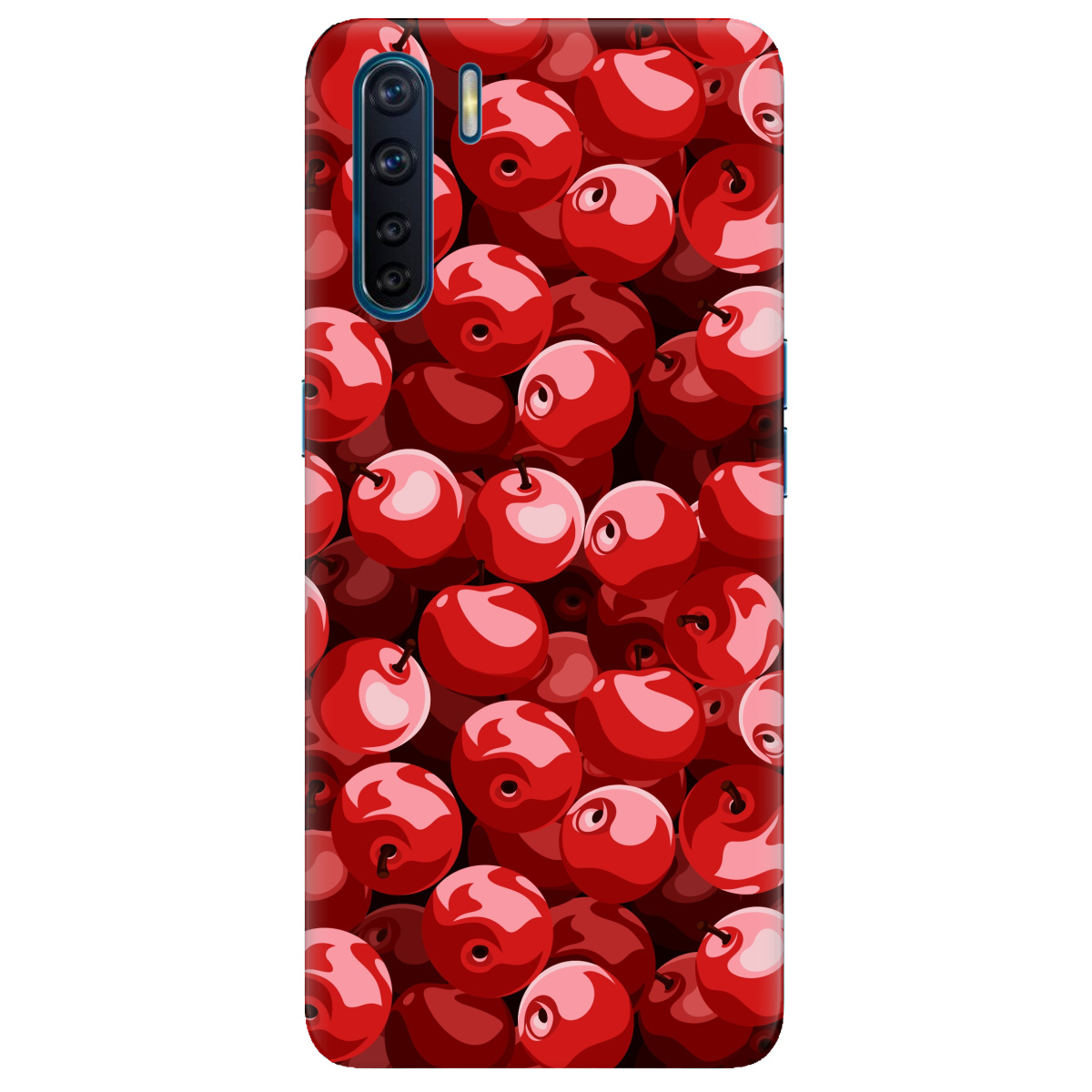 Чехол для Oppo A91 Cherry - фото 1 - Чехлы для телефонов