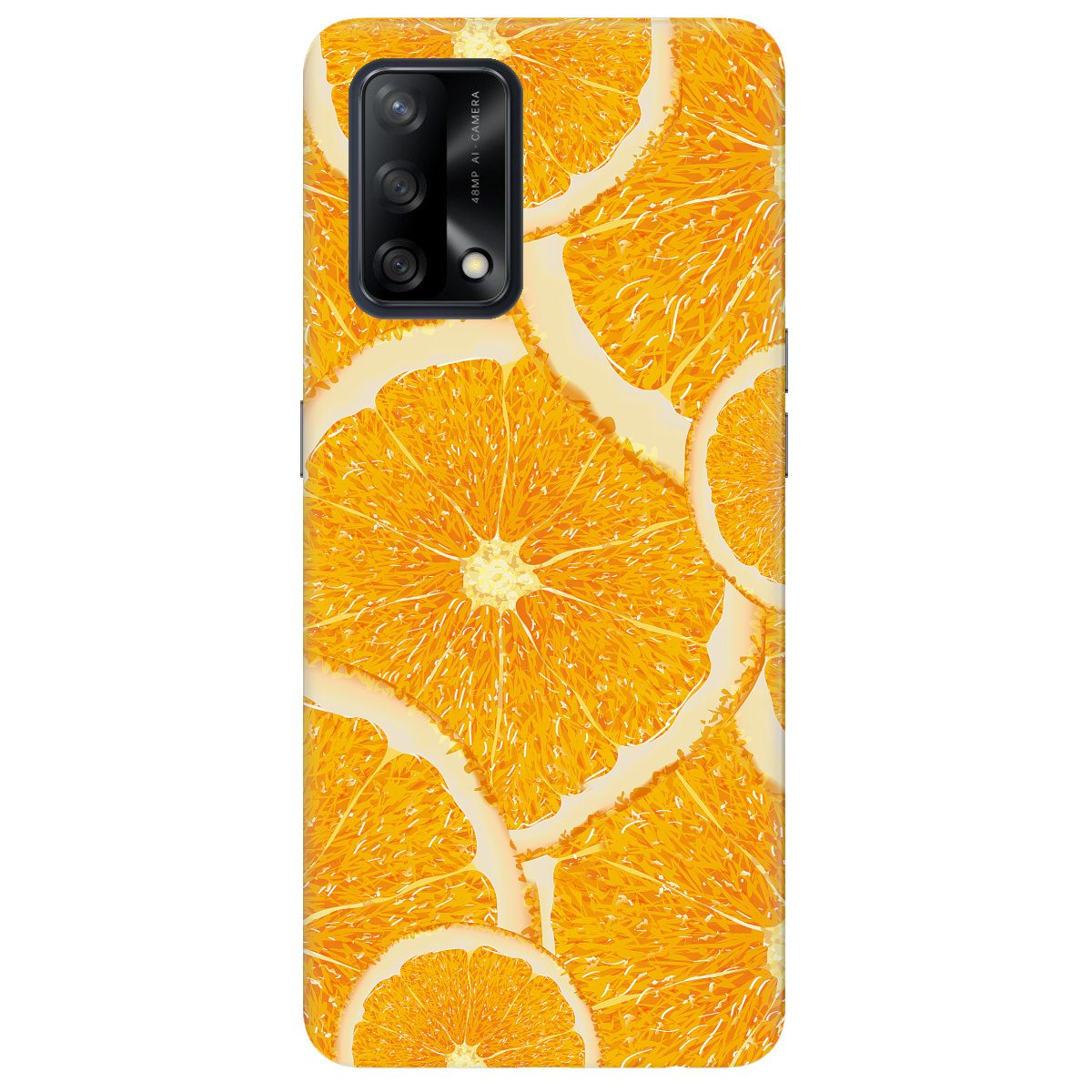 Чехол для Oppo A74 4G Orange - фото 1 Чехол для Oppo A74 4G Orange - фото 1 - Чехлы для телефонов