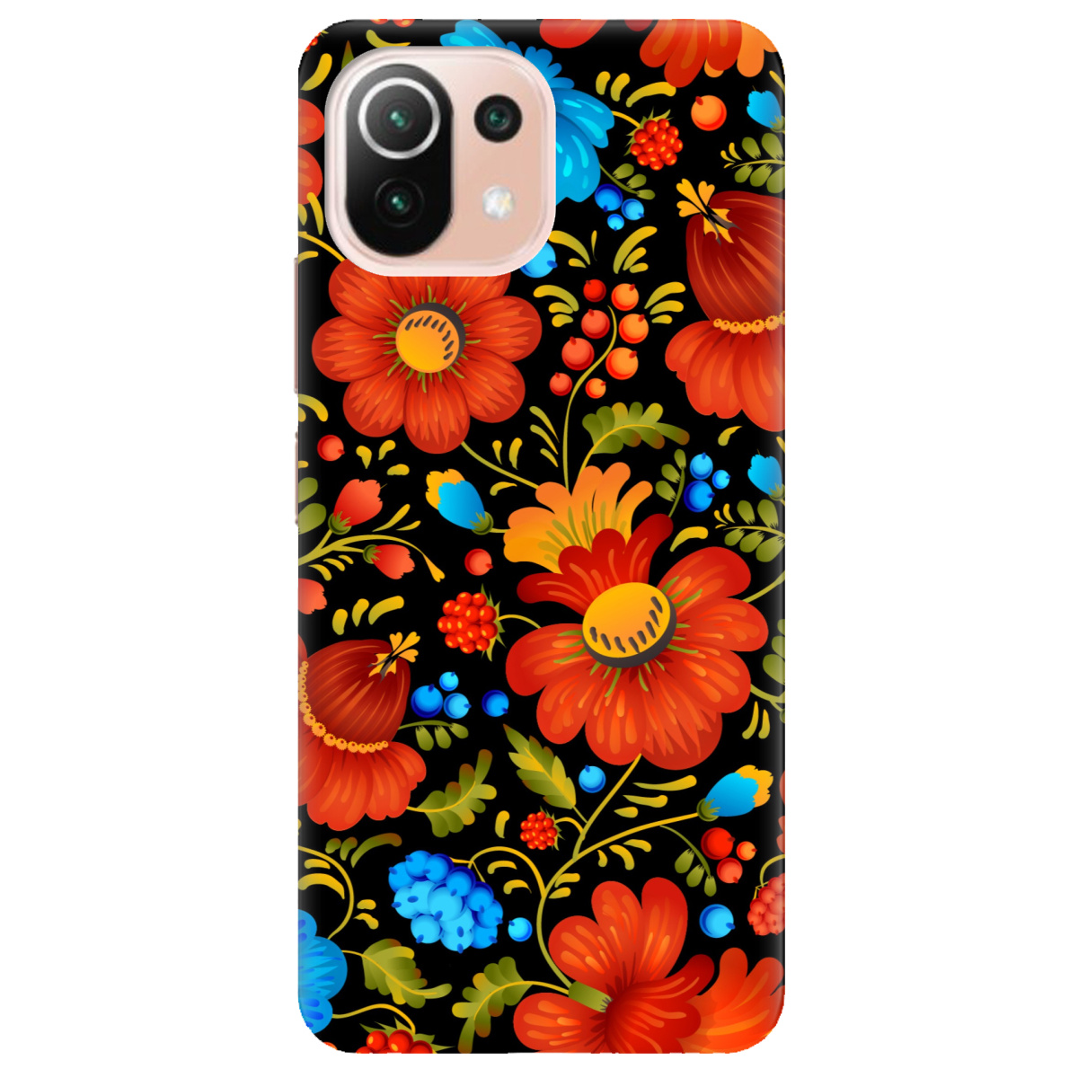 Чохол для Xiaomi Mi 11 lite Петреківка - фото 1 Чохол для Xiaomi Mi 11 lite Петреківка - фото 1 - Чохли для телефонів