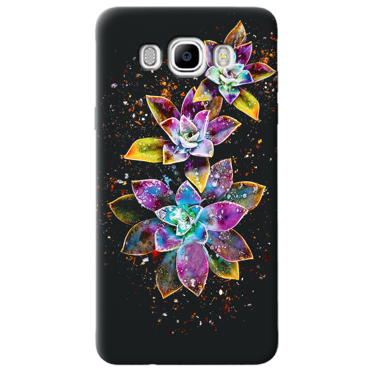 Чехол для Samsung Galaxy J7 2016 Magical flowers - фото 1 Чехол для Samsung Galaxy J7 2016 Magical flowers - фото 1 - Чехлы для телефонов