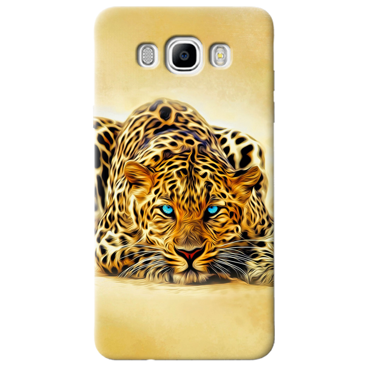 Чехол для Samsung Galaxy J7 2016 Леопард - фото 1 - Чехлы для телефонов