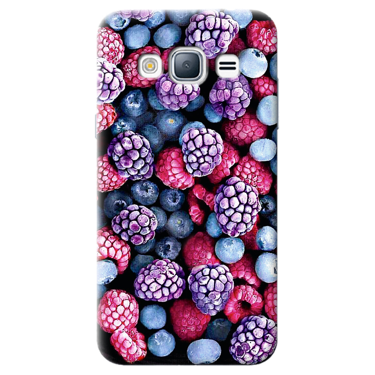 Чохол для Samsung Galaxy J3 2016 Frosty berry - фото 1 Чохол для Samsung Galaxy J3 2016 Frosty berry - фото 1 - Чохли для телефонів
