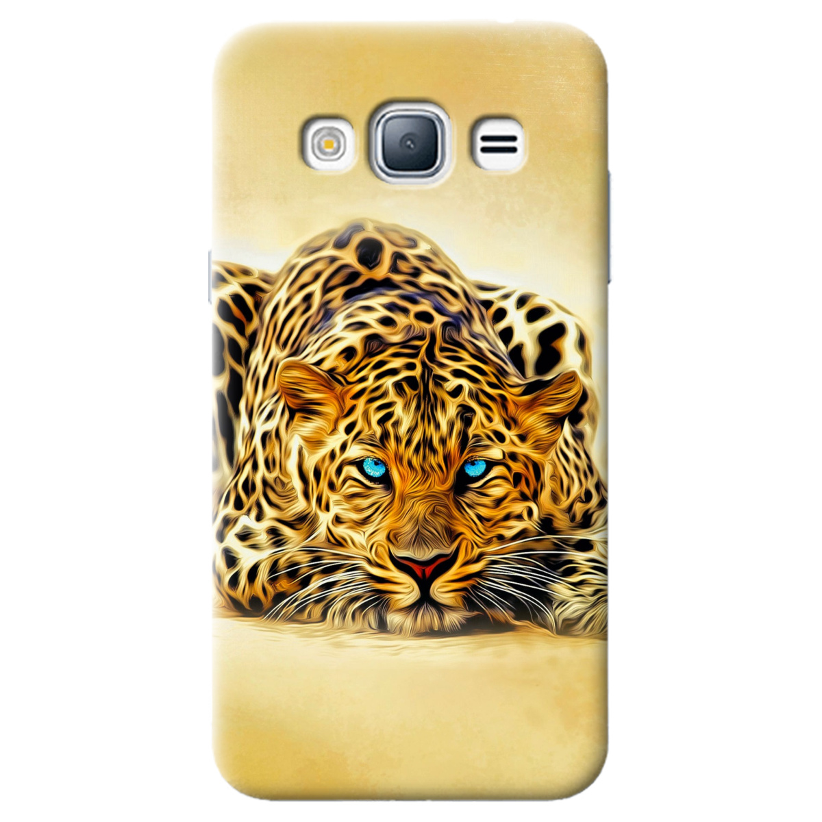 Чехол для Samsung Galaxy J3 2016 Леопард - фото 1 - Чехлы для телефонов