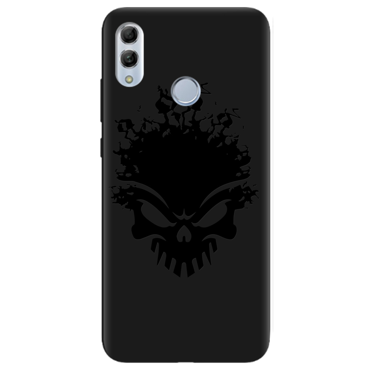 Чехол для Huawei Honor 10 Lite черный матовый soft touch Ugolek - фото 1 - Чехлы для телефонов