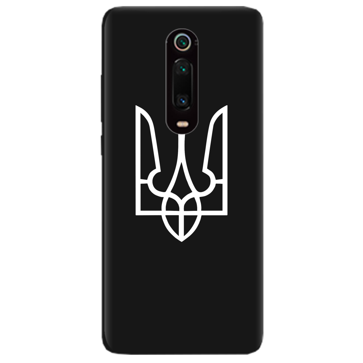 Чохол для Xiaomi Mi 9T чорний матовий soft touch Gerb - фото 1 - Чохли для телефонів