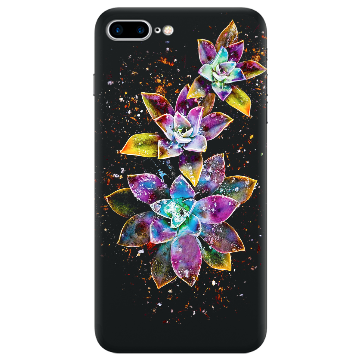 Чехол для Apple iPhone 7 Plus Magical flowers - фото 1 Чехол для Apple iPhone 7 Plus Magical flowers - фото 1 - Чехлы для телефонов