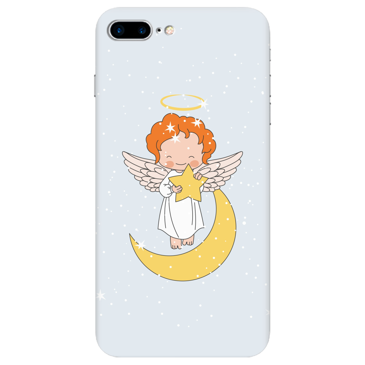 Чохол для Apple iPhone 7 Plus Angel - фото 1 - Чохли для телефонів