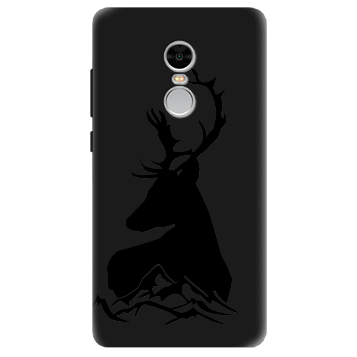 Чохол для Xiaomi Redmi Note 4 чорний матовий soft touch Moral - фото 1 Чохол для Xiaomi Redmi Note 4 чорний матовий soft touch Moral - фото 1 - Чохли для телефонів