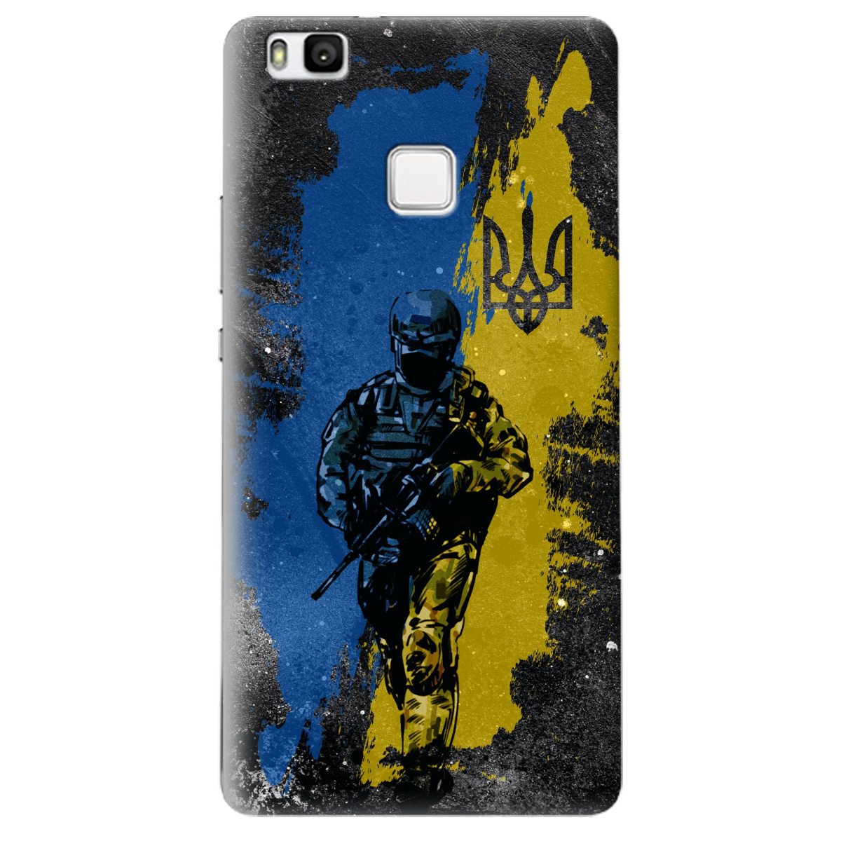 Чехол для Huawei P9 Lite Захисники України - фото 1 - Чехлы для телефонов