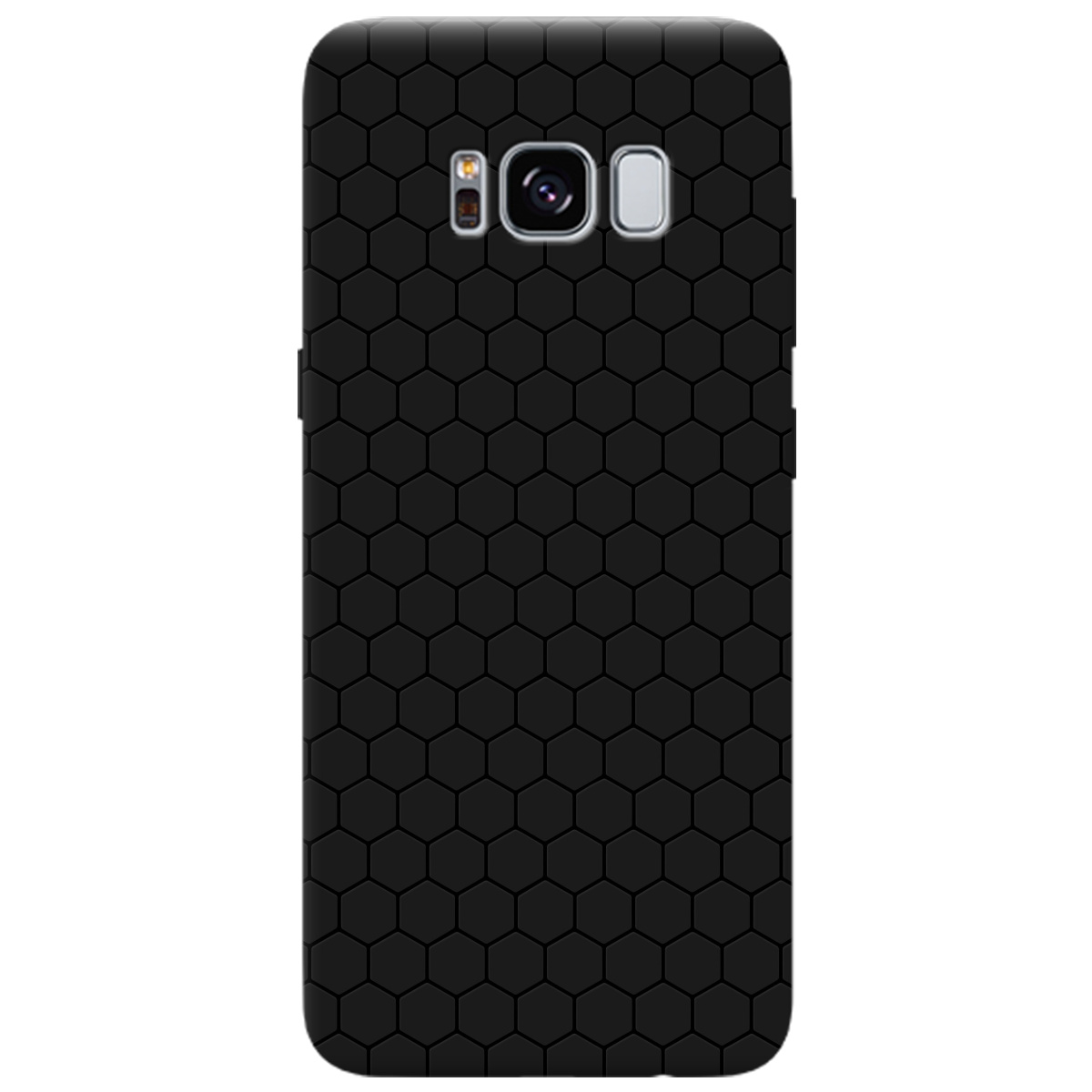 Чехол для Samsung Galaxy S8 черный матовый soft touch Cell - фото 1 - Чехлы для телефонов