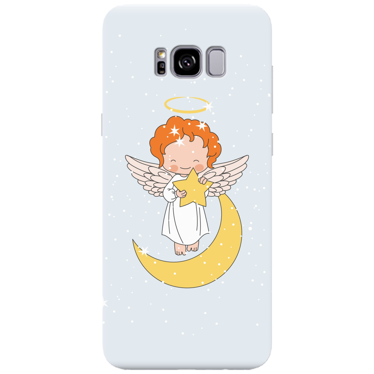 Чохол для Samsung Galaxy S8 Plus Angel - фото 1 Чохол для Samsung Galaxy S8 Plus Angel - фото 1 - Чохли для телефонів