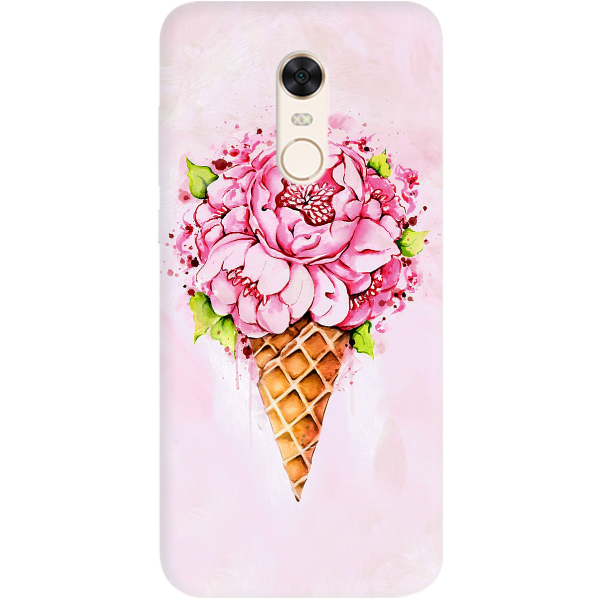Чехол для Xiaomi Redmi 5 Plus Ice cream - фото 1 Чехол для Xiaomi Redmi 5 Plus Ice cream - фото 1 - Чехлы для телефонов