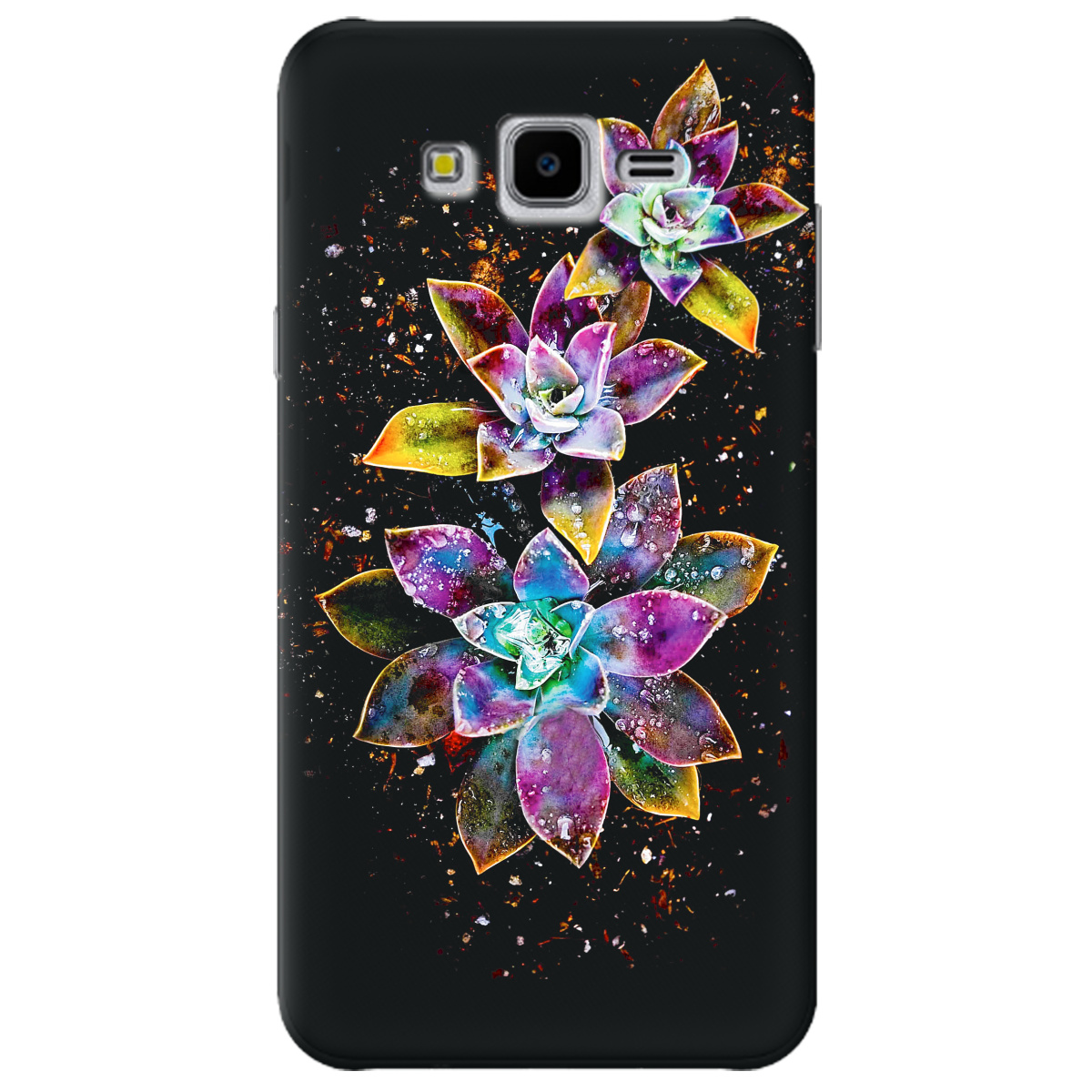Чехол для Samsung Galaxy J7 Neo J701F / DS Magical flowers - фото 1 Чехол для Samsung Galaxy J7 Neo J701F / DS Magical flowers - фото 1 - Чехлы для телефонов