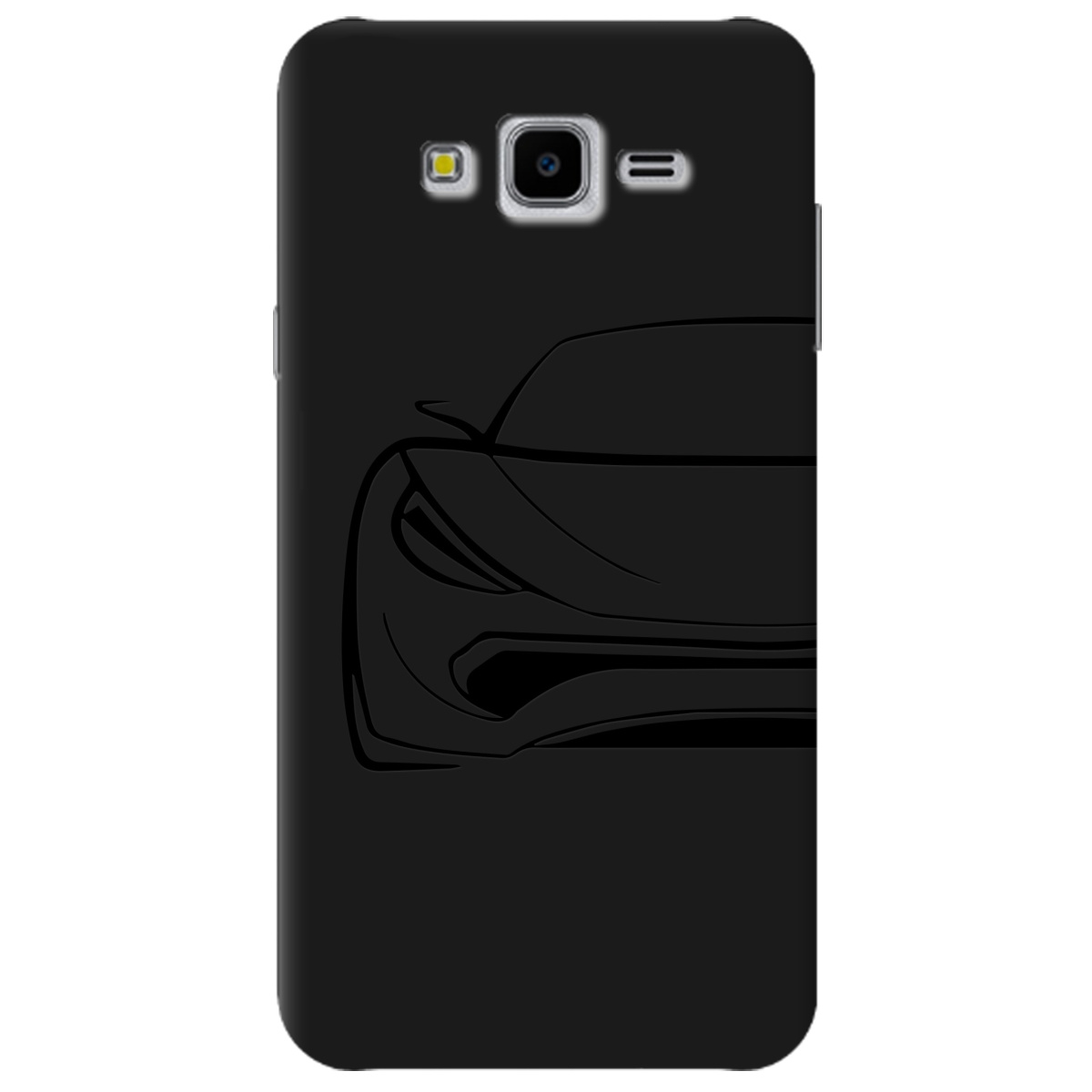 Чохол для Samsung Galaxy J7 Neo J701F/DS чорний матовий soft touch Sport Car - фото 1 Чохол для Samsung Galaxy J7 Neo J701F/DS чорний матовий soft touch Sport Car - фото 1 - Чохли для телефонів
