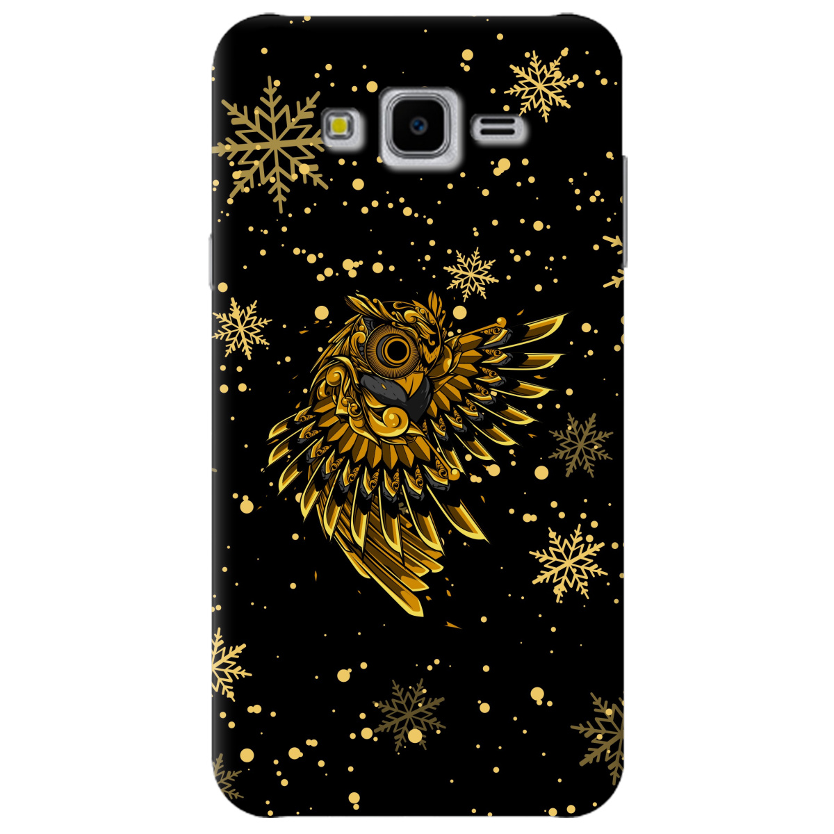 Чохол для Samsung Galaxy J7 Neo J701F/DS Gold sova - фото 1 - Чохли для телефонів