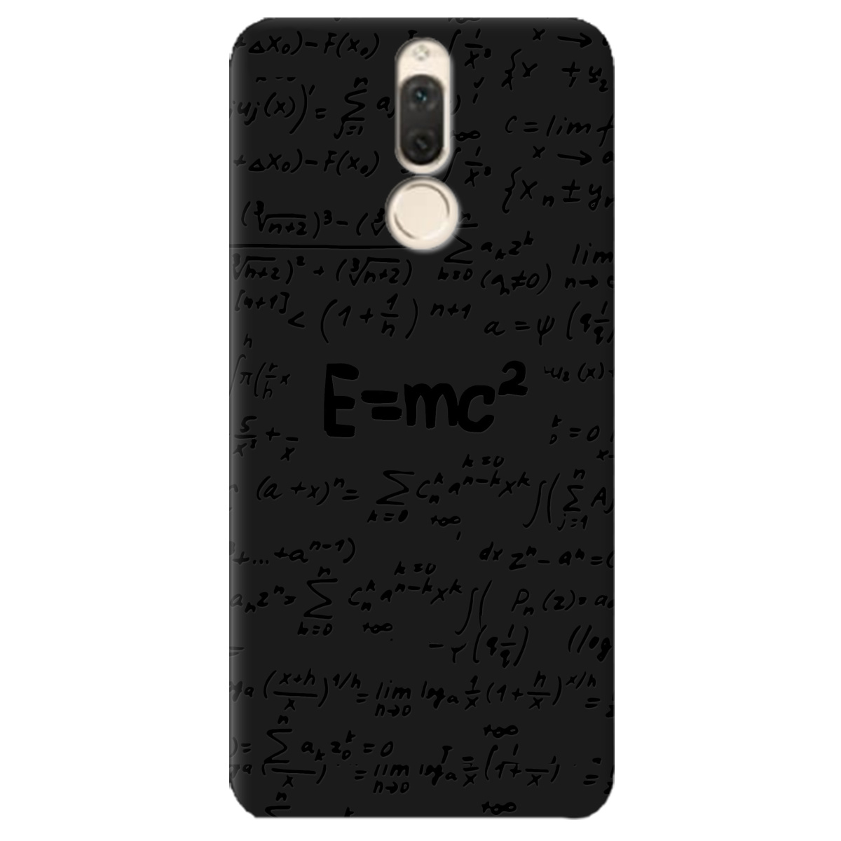 Чохол для Huawei Mate 10 Lite чорний матовий soft touch Black Einstein - фото 1 - Чохли для телефонів