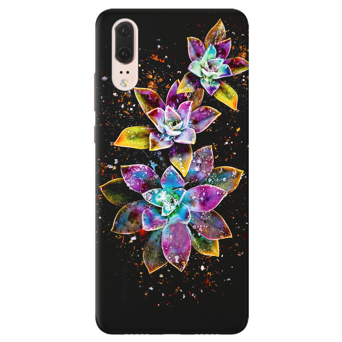 Чохол для Huawei P20 Magical flowers - фото 1 - Чохли для телефонів