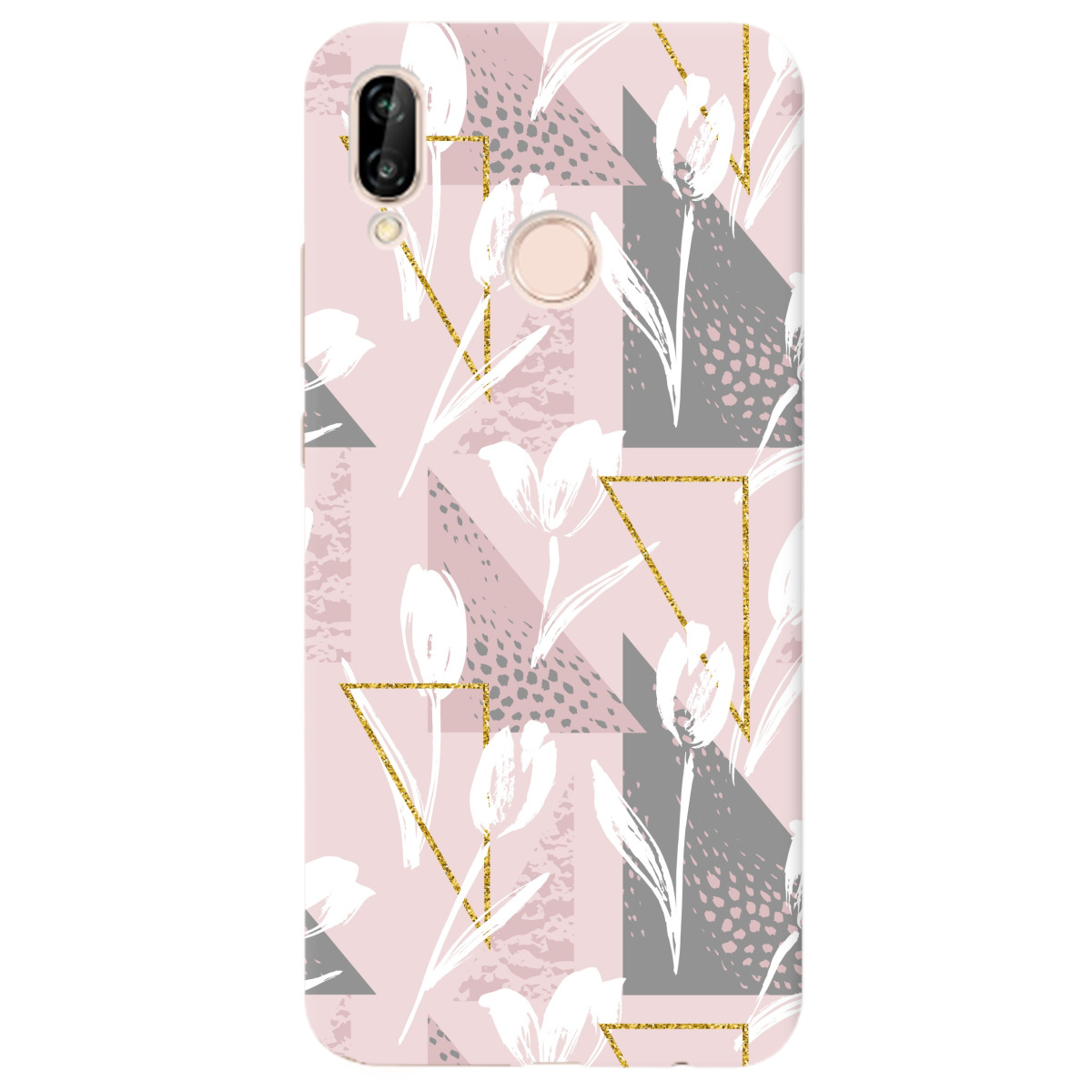 Чехол для Huawei P20 Lite White tulips - фото 1 - Чехлы для телефонов