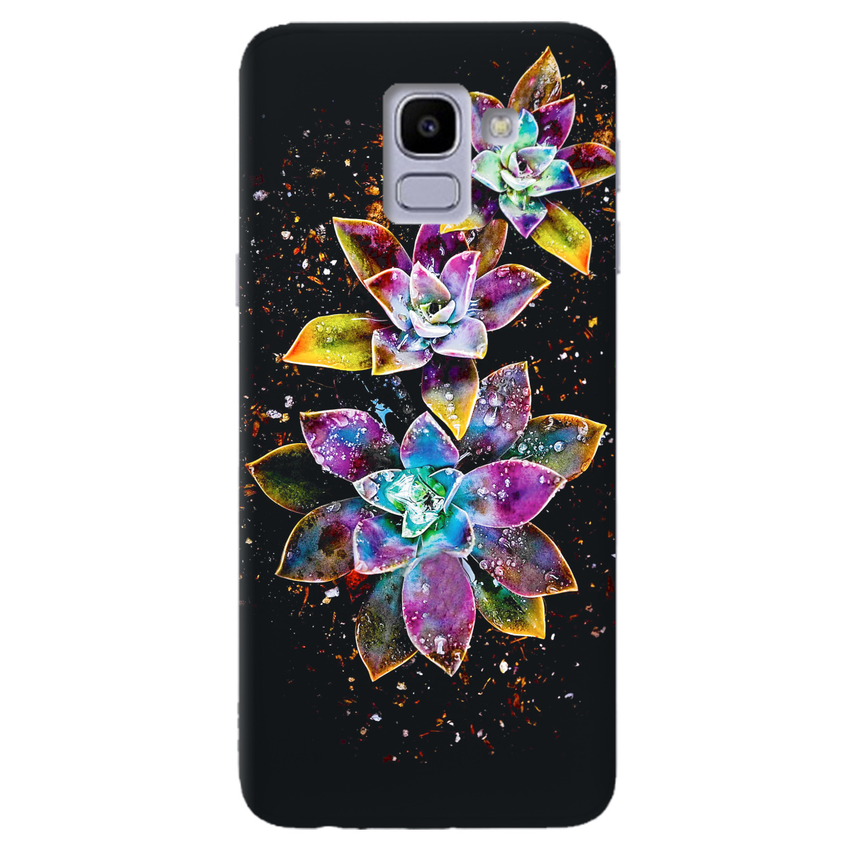 Чехол для Samsung Galaxy J6 2018 Magical flowers - фото 1 - Чехлы для телефонов