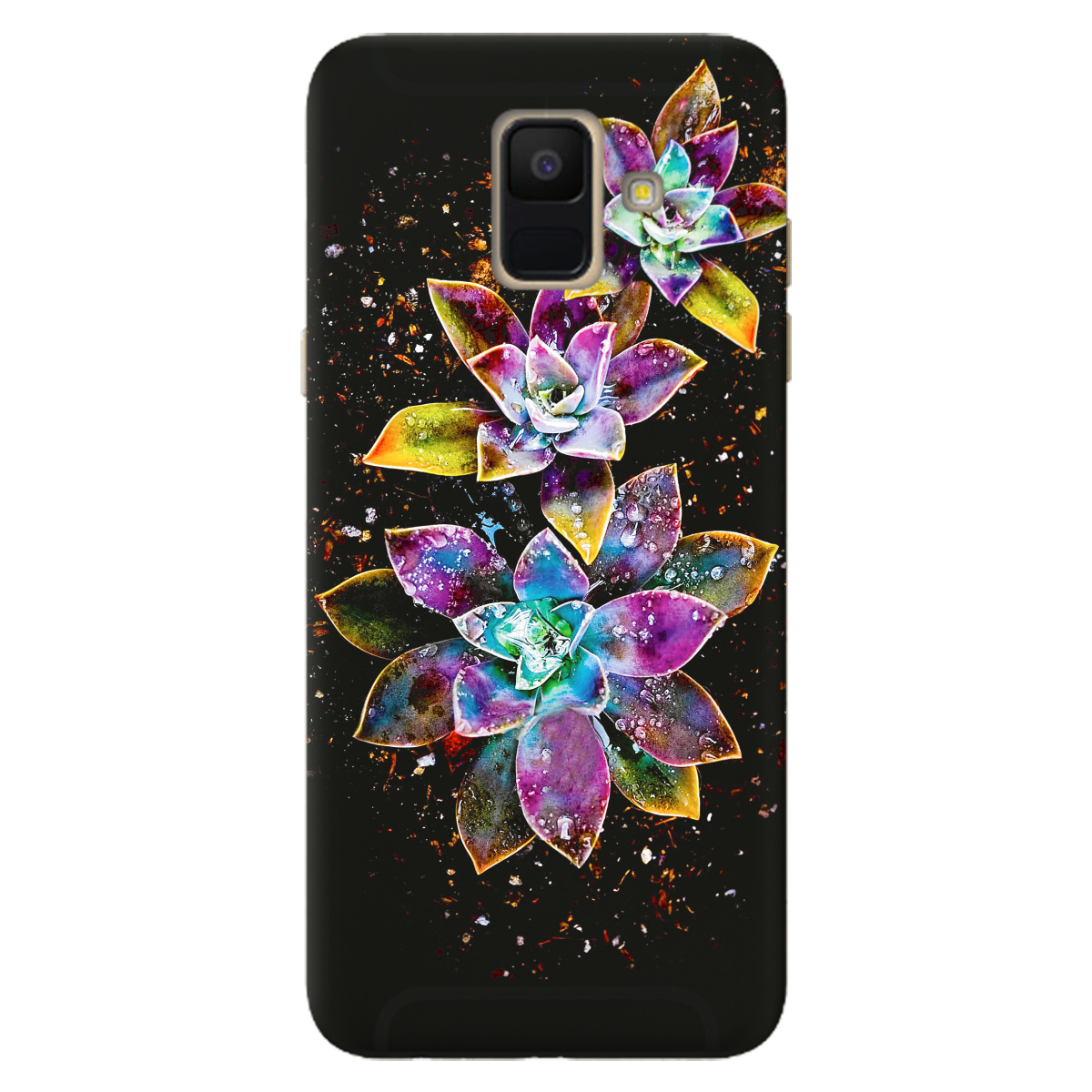 Чохол для Samsung Galaxy A6 2018 Magical flowers - фото 1 - Чохли для телефонів