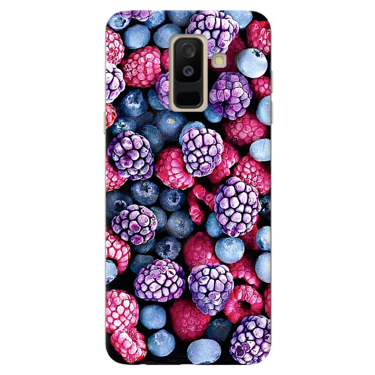 Чохол для Samsung Galaxy A6 Plus 2018 Frosty berry - фото 1 - Чохли для телефонів