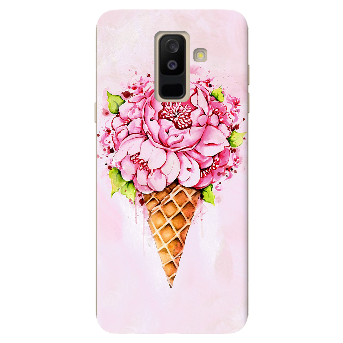 Чехол для Samsung Galaxy A6 Plus 2018 Ice cream - фото 1 - Чехлы для телефонов