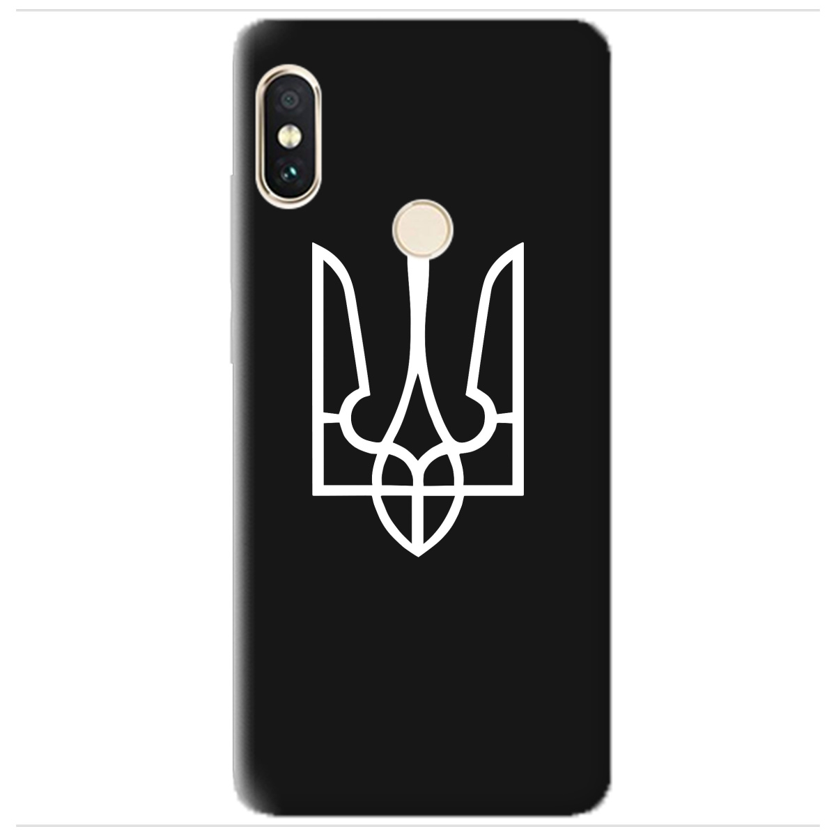 Чехол для Xiaomi Redmi Note 5 черный матовый soft touch Gerb - фото 1 - Чехлы для телефонов