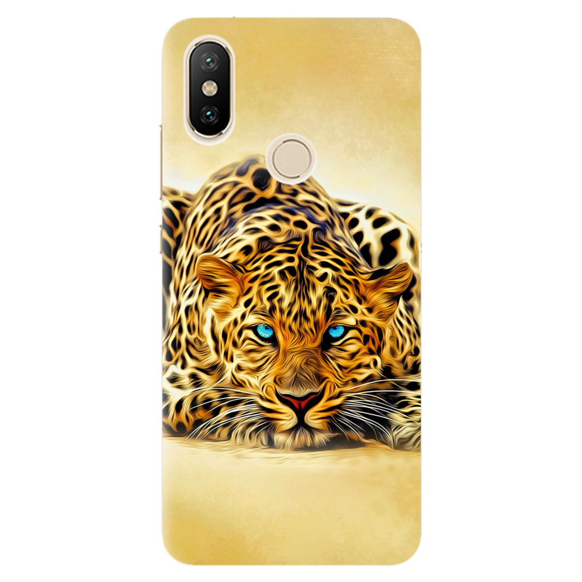 Чохол для Xiaomi Mi A2 Lite Леопард - фото 1 - Чохли для телефонів