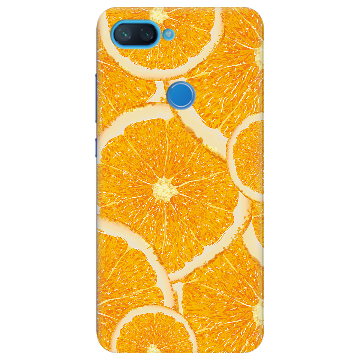 Чохол для Xiaomi Mi 8 Lite Orange - фото 1 Чохол для Xiaomi Mi 8 Lite Orange - фото 1 - Чохли для телефонів