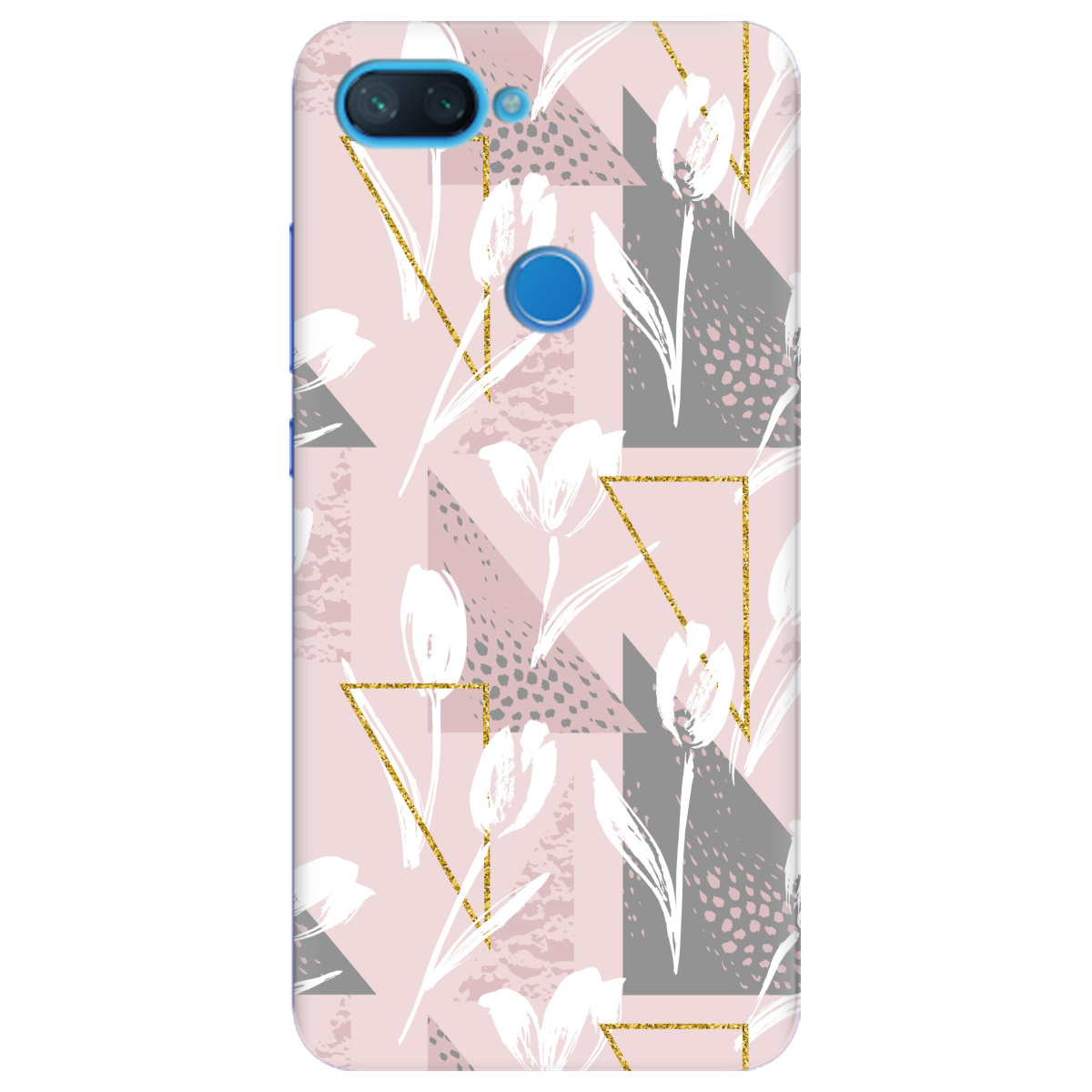 Чехол для Xiaomi Mi 8 Lite White tulips - фото 1 - Чехлы для телефонов