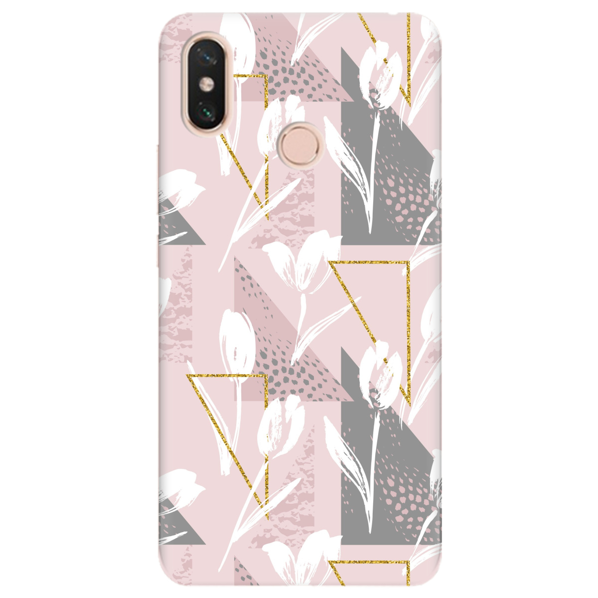 Чохол для Xiaomi Mi Max 3 White tulips - фото 1 - Чохли для телефонів