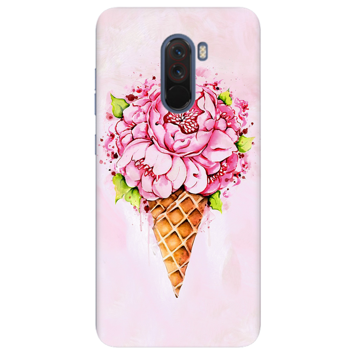 Чехол для Xiaomi Pocophone F1 Ice cream - фото 1 - Чехлы для телефонов