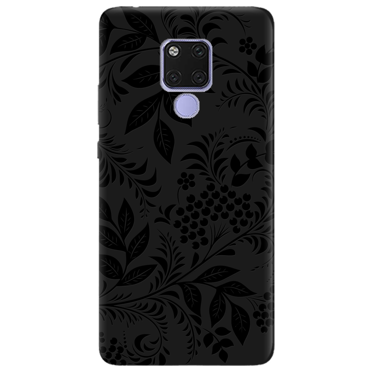 Чехол для Huawei Mate 20 черный матовый soft touch Art - фото 1 - Чехлы для телефонов