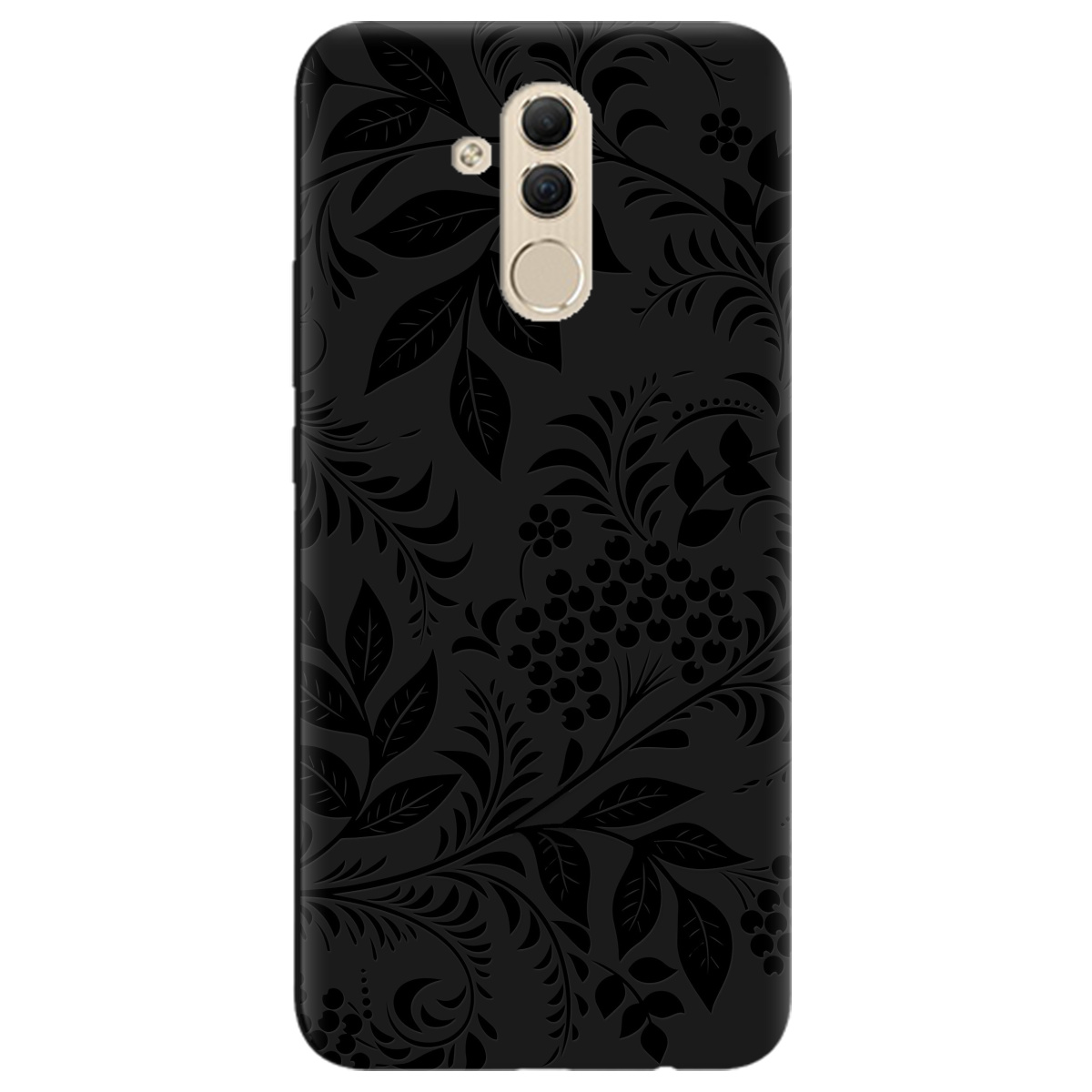 Чохол для Huawei Mate 20 Lite чорний матовий soft touch Art - фото 1 Чохол для Huawei Mate 20 Lite чорний матовий soft touch Art - фото 1 - Чохли для телефонів