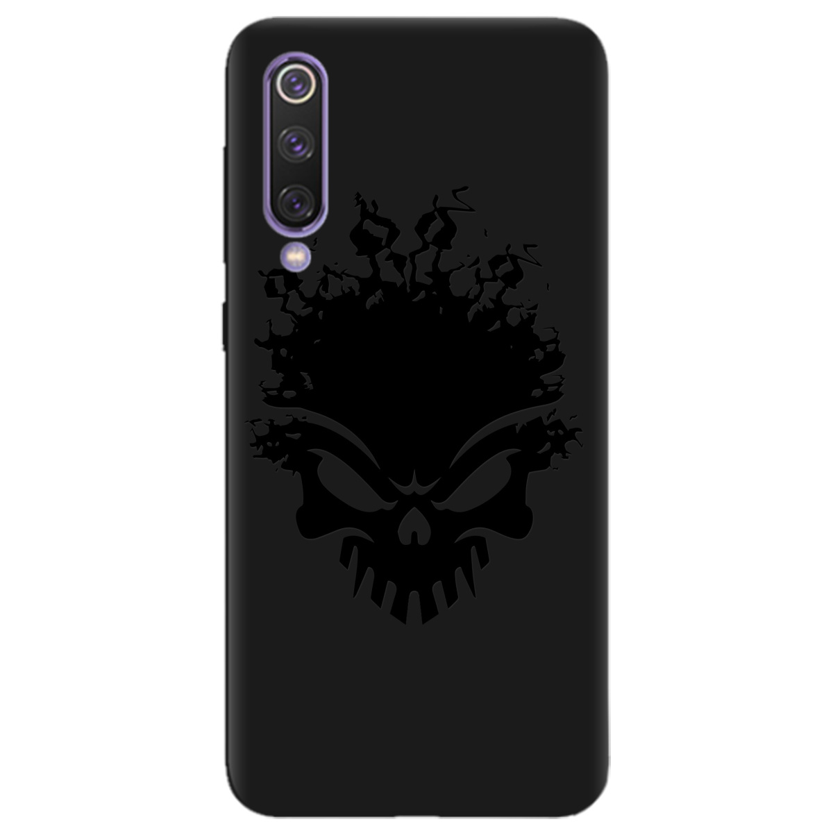 Чехол для Xiaomi Mi 9 SE черный матовый soft touch Ugolek - фото 1 - Чехлы для телефонов