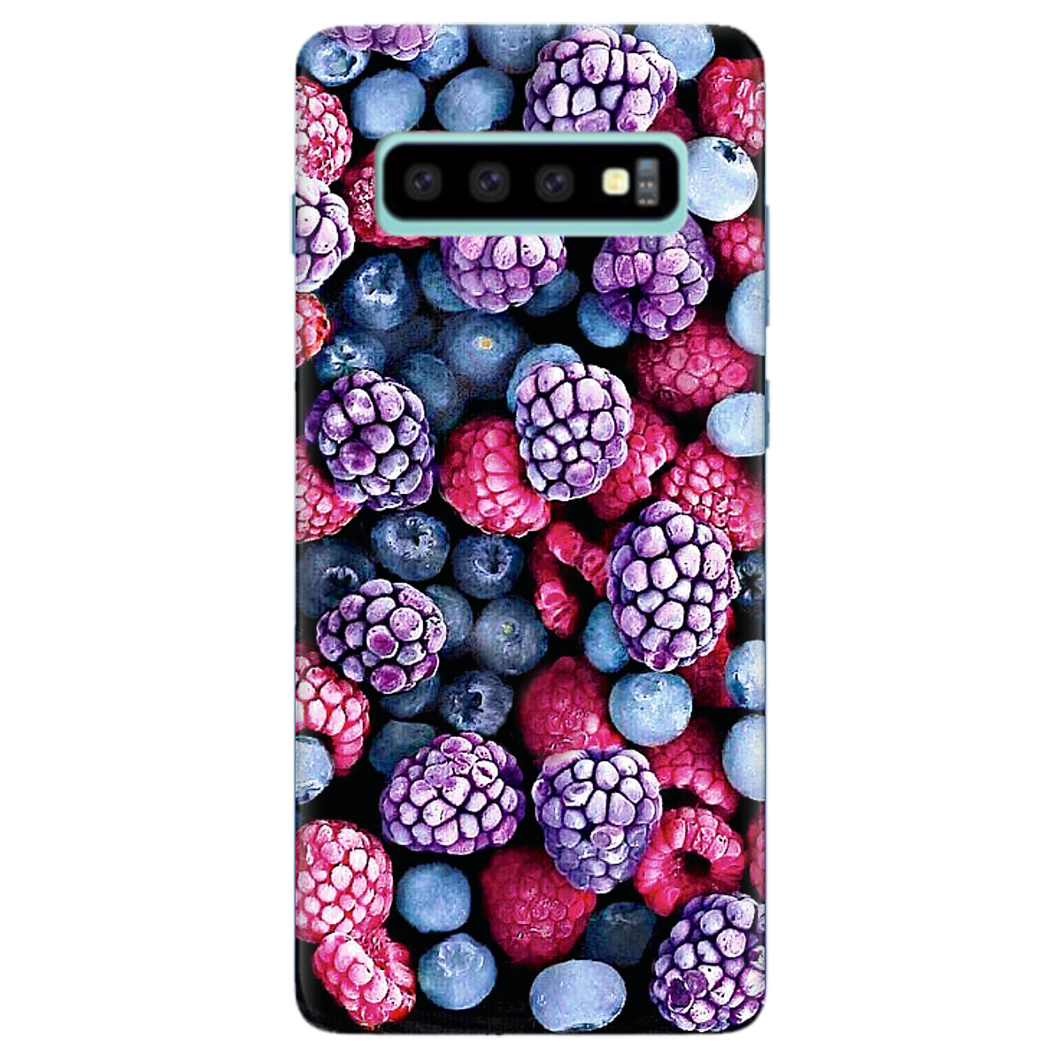 Чехол для Samsung Galaxy S10 Plus Frosty berry - фото 1 Чехол для Samsung Galaxy S10 Plus Frosty berry - фото 1 - Чехлы для телефонов