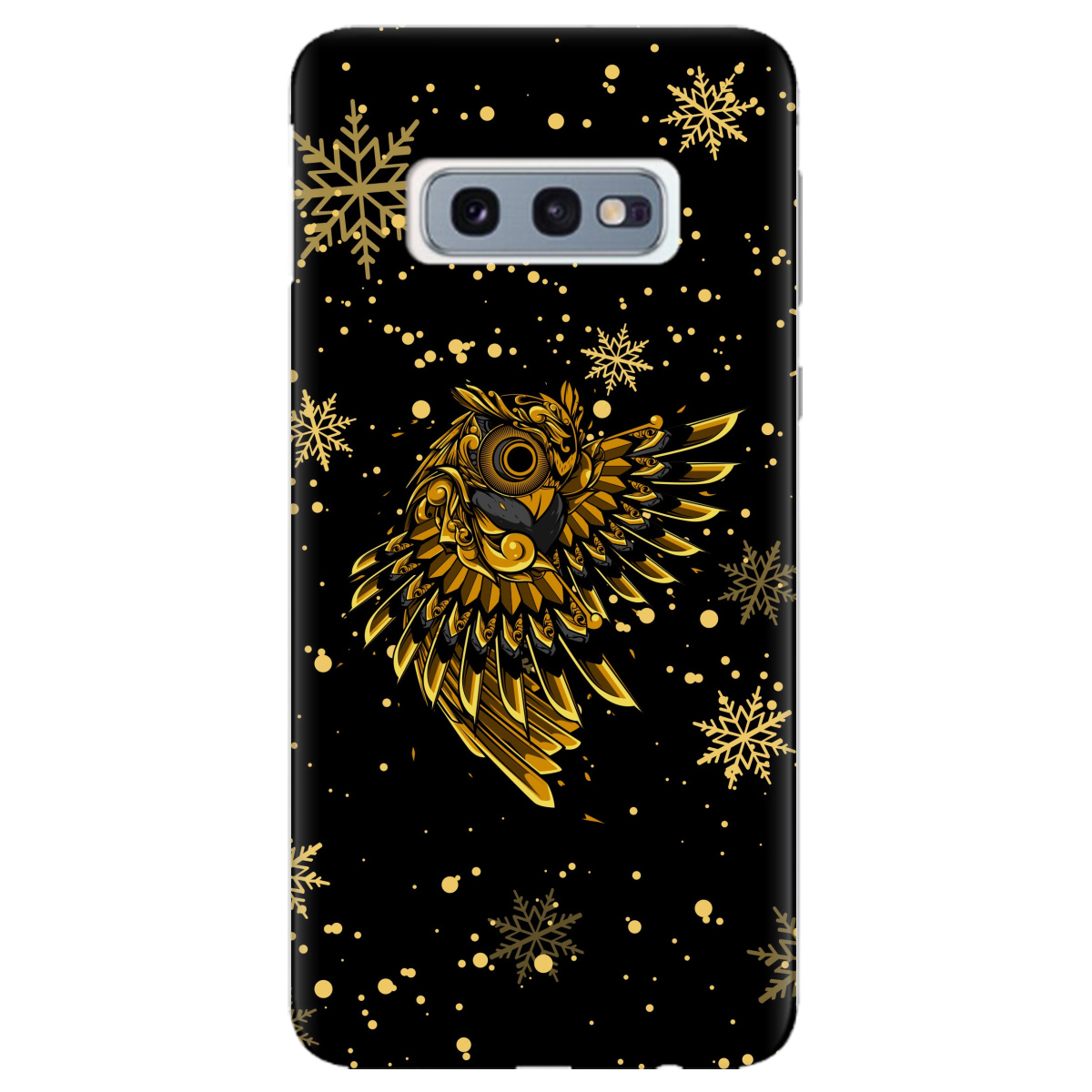 Чехол для Samsung Galaxy S10e Gold sova - фото 1 - Чехлы для телефонов