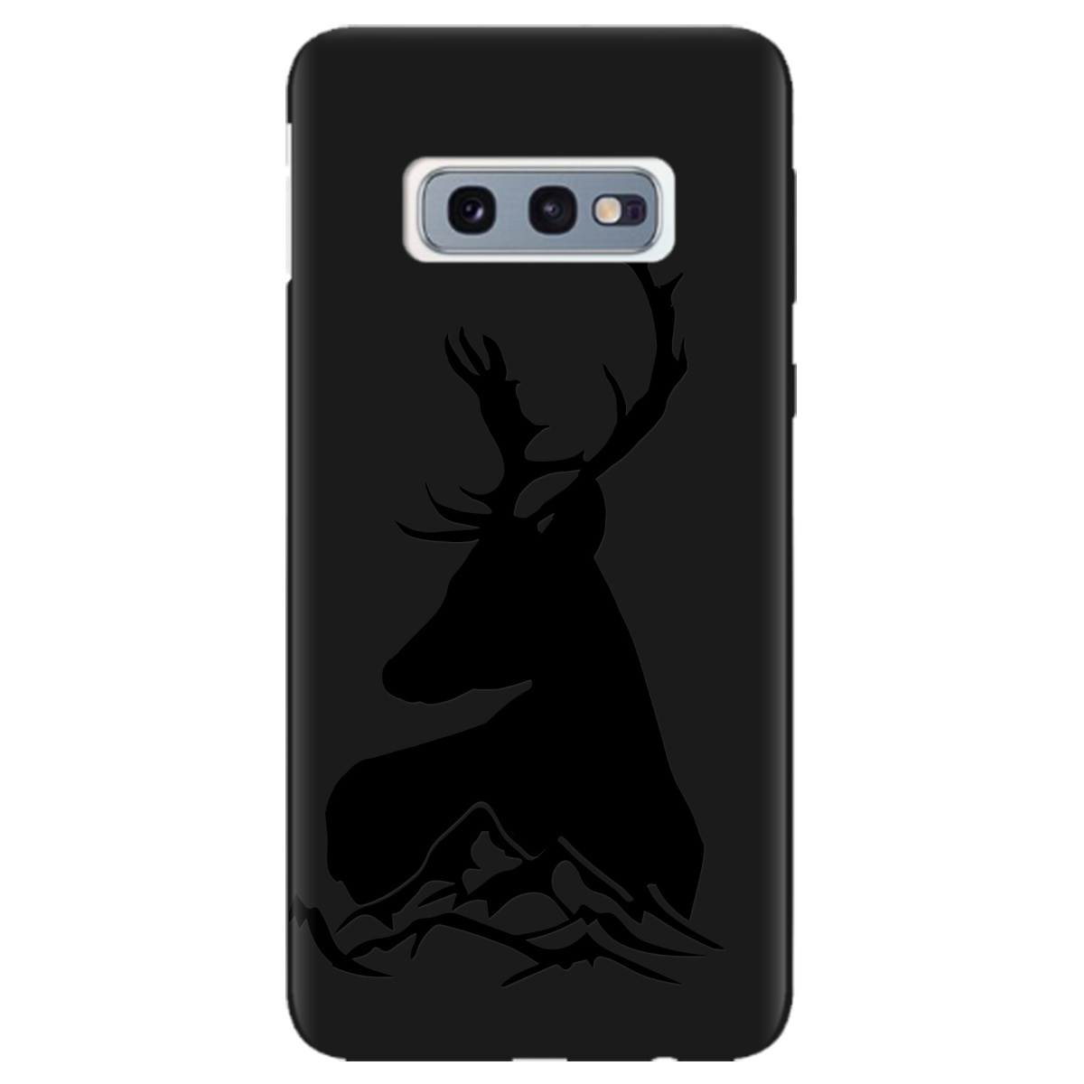 Чохол для Samsung Galaxy S10e чорний матовий soft touch Moral - фото 1 Чохол для Samsung Galaxy S10e чорний матовий soft touch Moral - фото 1 - Чохли для телефонів