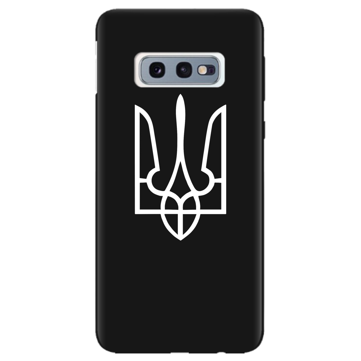 Чехол для Samsung Galaxy S10e черный матовый soft touch Gerb - фото 1 - Чехлы для телефонов