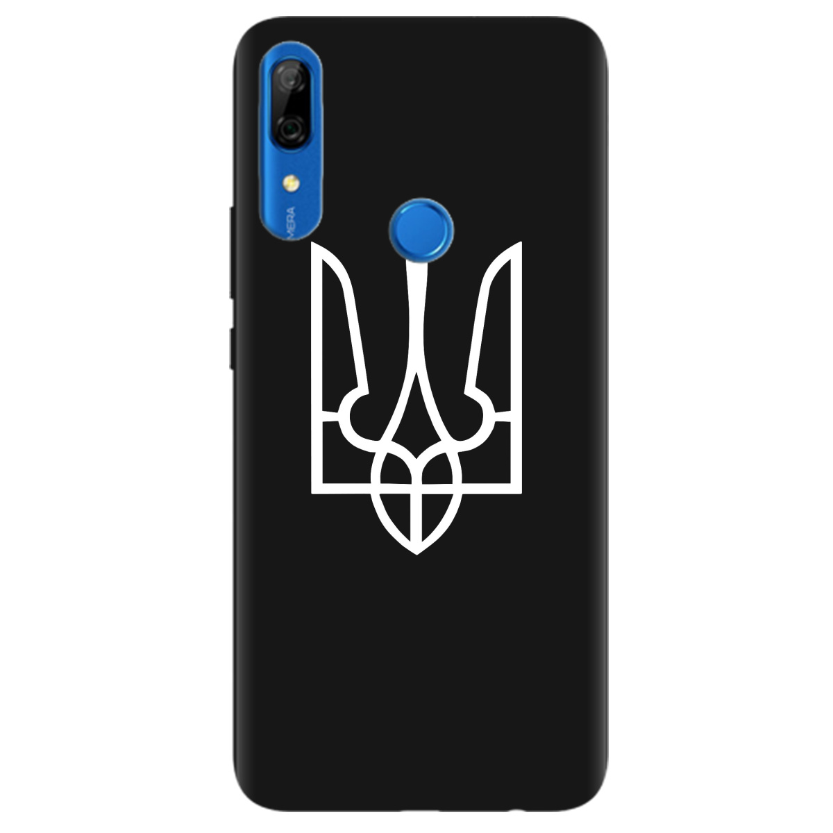 Чохол для Huawei P Smart Z чорний матовий soft touch Gerb - фото 1 - Чохли для телефонів