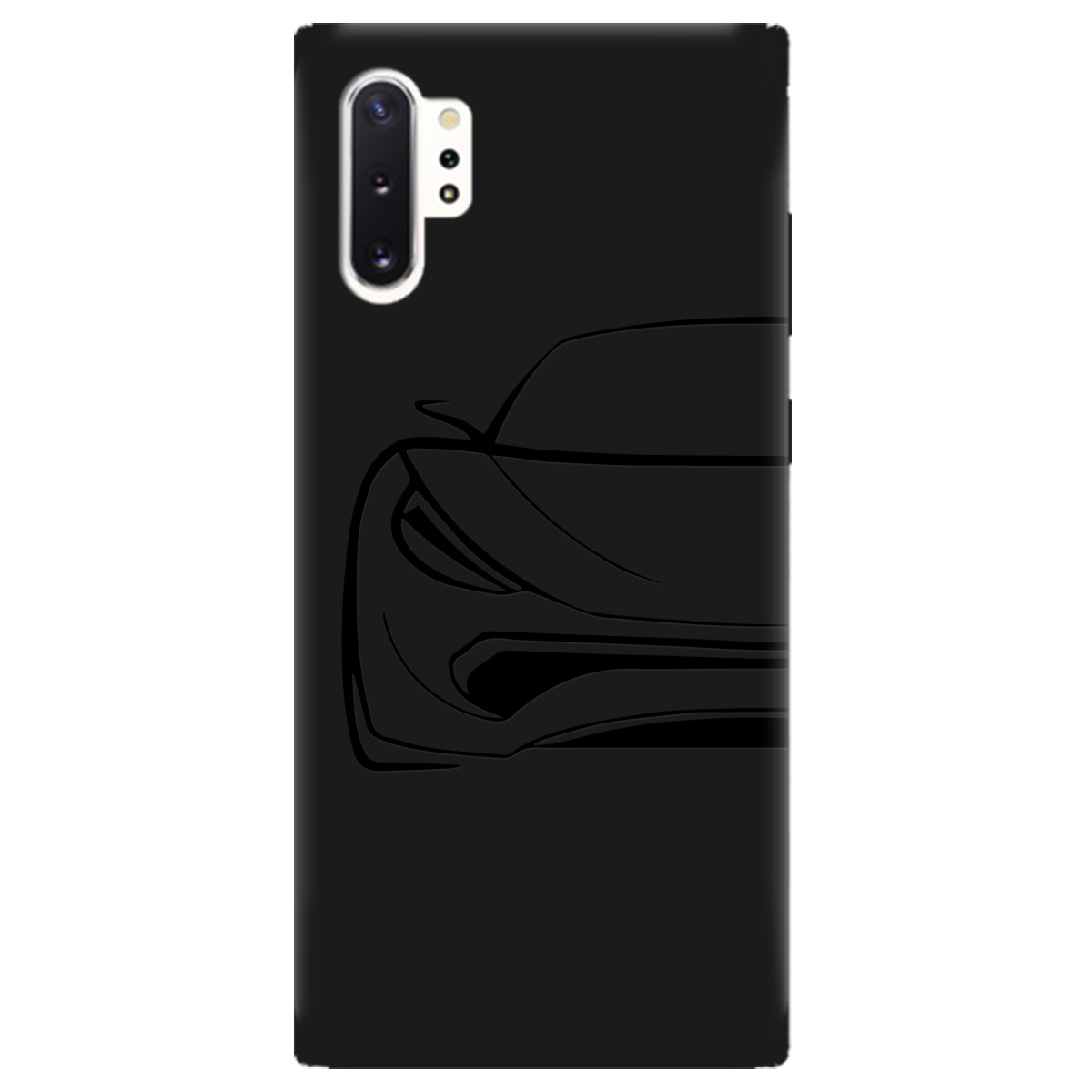 Чохол для Samsung Galaxy Note 10 Plus чорний матовий soft touch Sport Car - фото 1 Чохол для Samsung Galaxy Note 10 Plus чорний матовий soft touch Sport Car - фото 1 - Чохли для телефонів