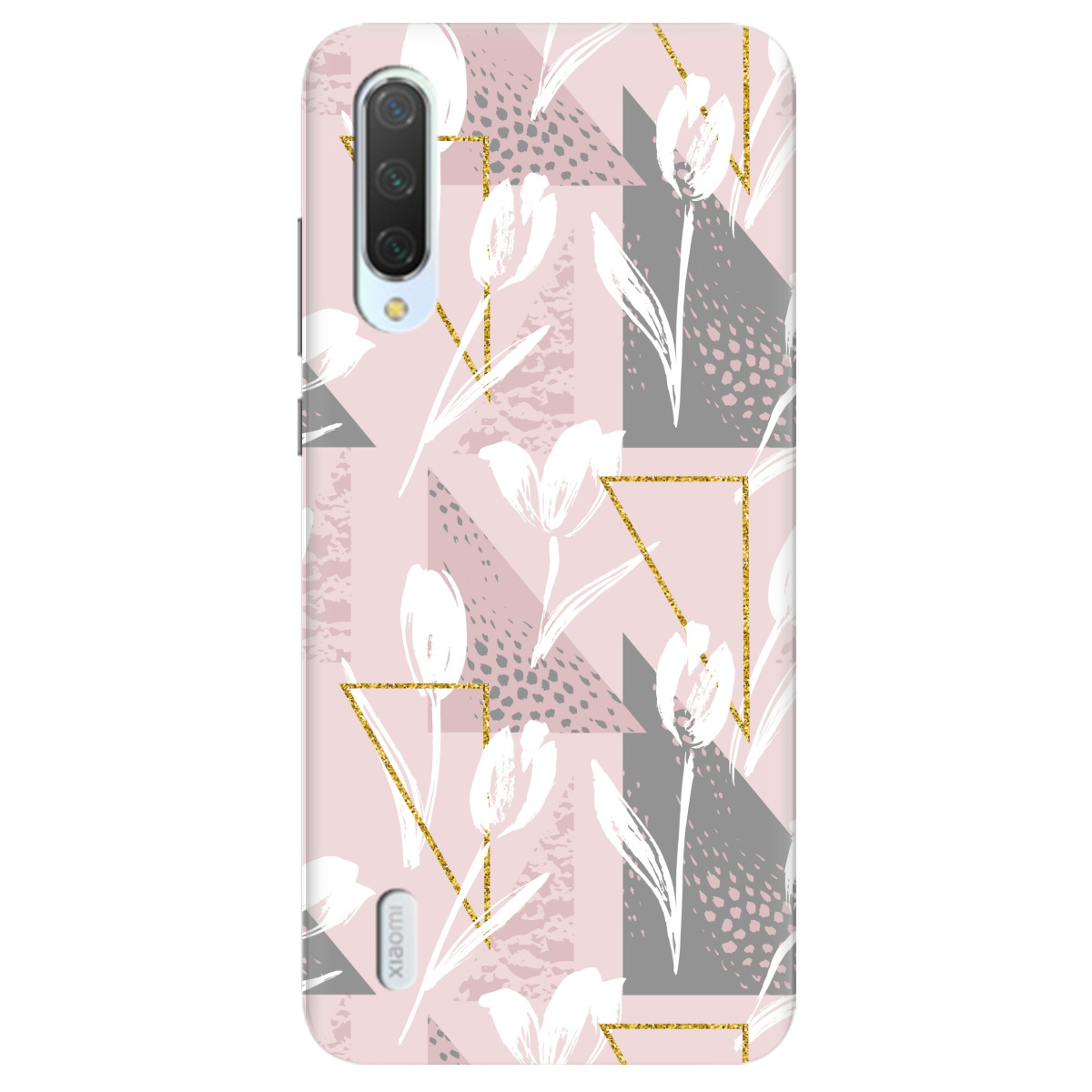 Чехол для Xiaomi Mi 9 Lite White tulips - фото 1 - Чехлы для телефонов