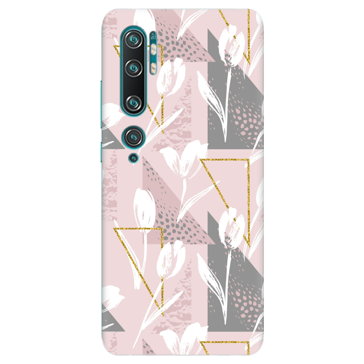 Чехол для Xiaomi Mi Note 10 White tulips - фото 1 - Чехлы для телефонов