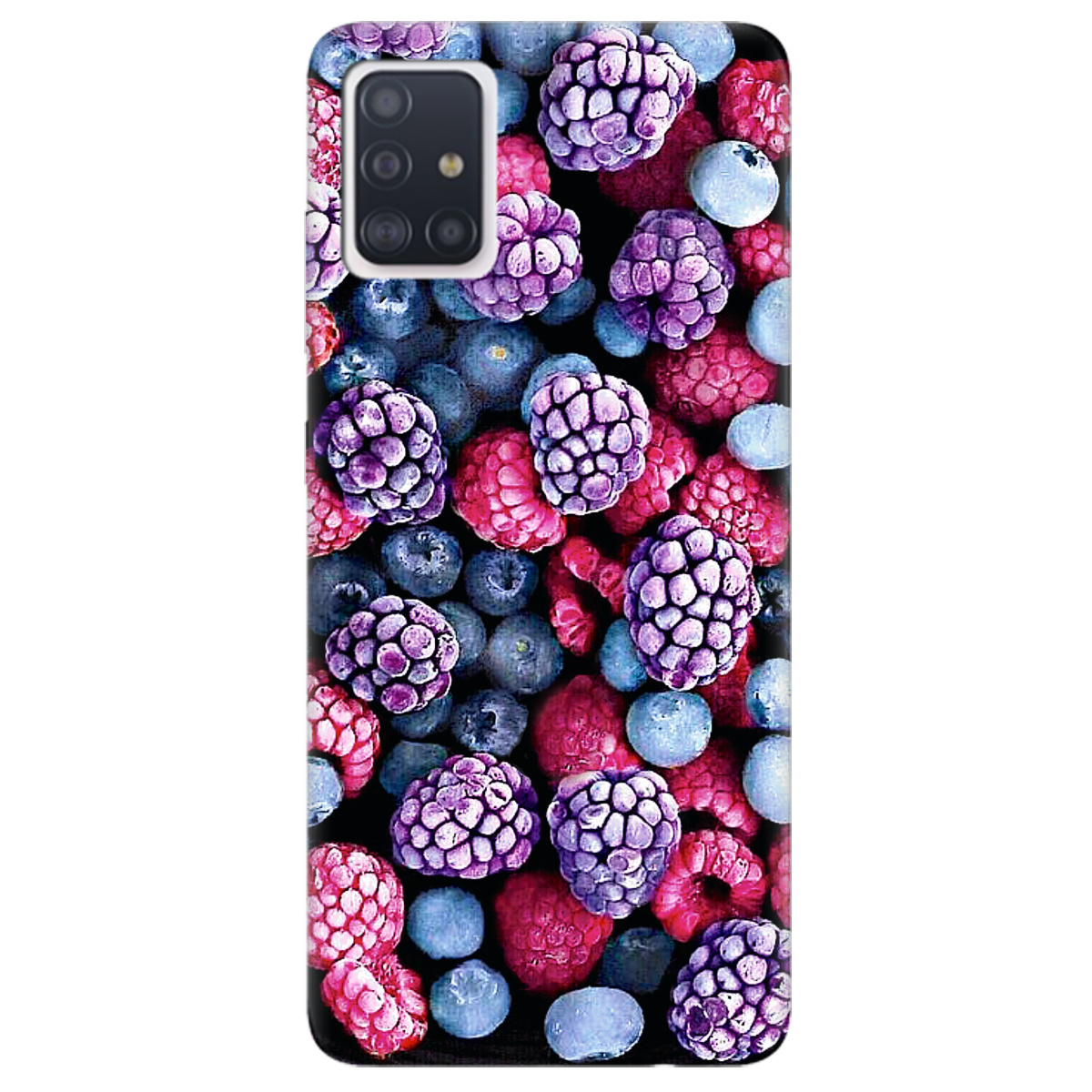 Чехол для Samsung Galaxy A71 Frosty berry - фото 1 - Чехлы для телефонов