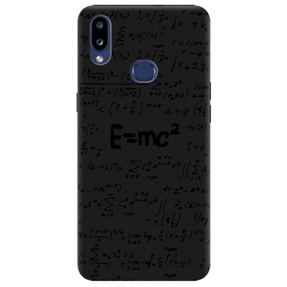 Чохол для Samsung Galaxy A10s чорний матовий soft touch Black Einstein - фото 1 Чохол для Samsung Galaxy A10s чорний матовий soft touch Black Einstein - фото 1 - Чохли для телефонів