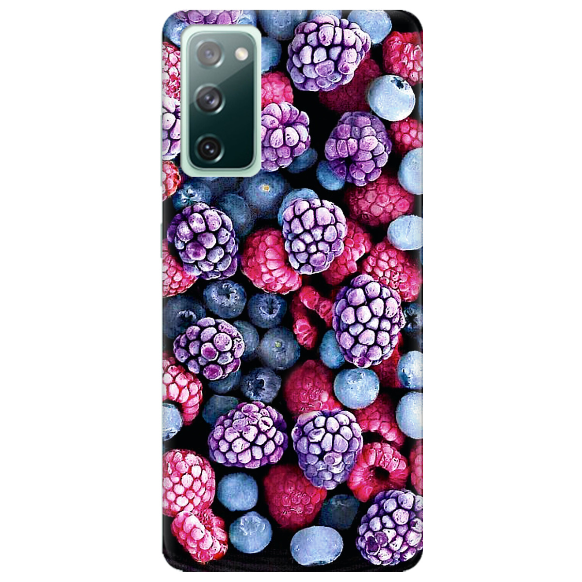 Чохол для Samsung Galaxy S20 FE Frosty berry - фото 1 Чохол для Samsung Galaxy S20 FE Frosty berry - фото 1 - Чохли для телефонів